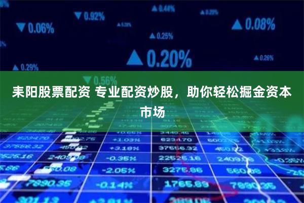 耒阳股票配资 专业配资炒股，助你轻松掘金资本市场